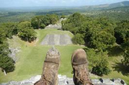 UNH student's photo in Belize